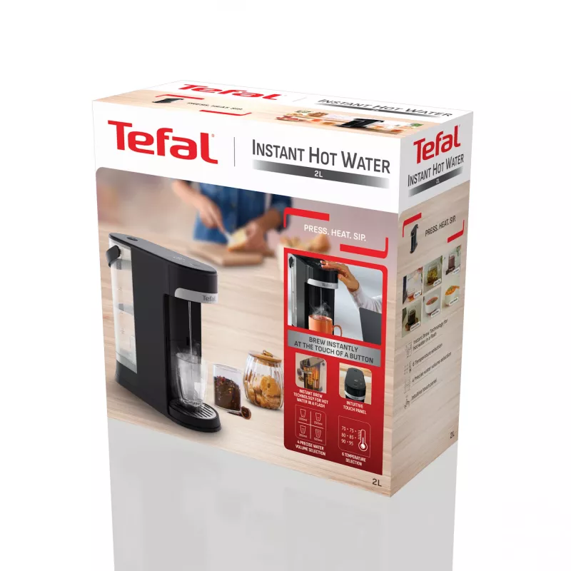 Tefal Instant Hot Water BR3508E0 distributore d'acqua nero 2 L