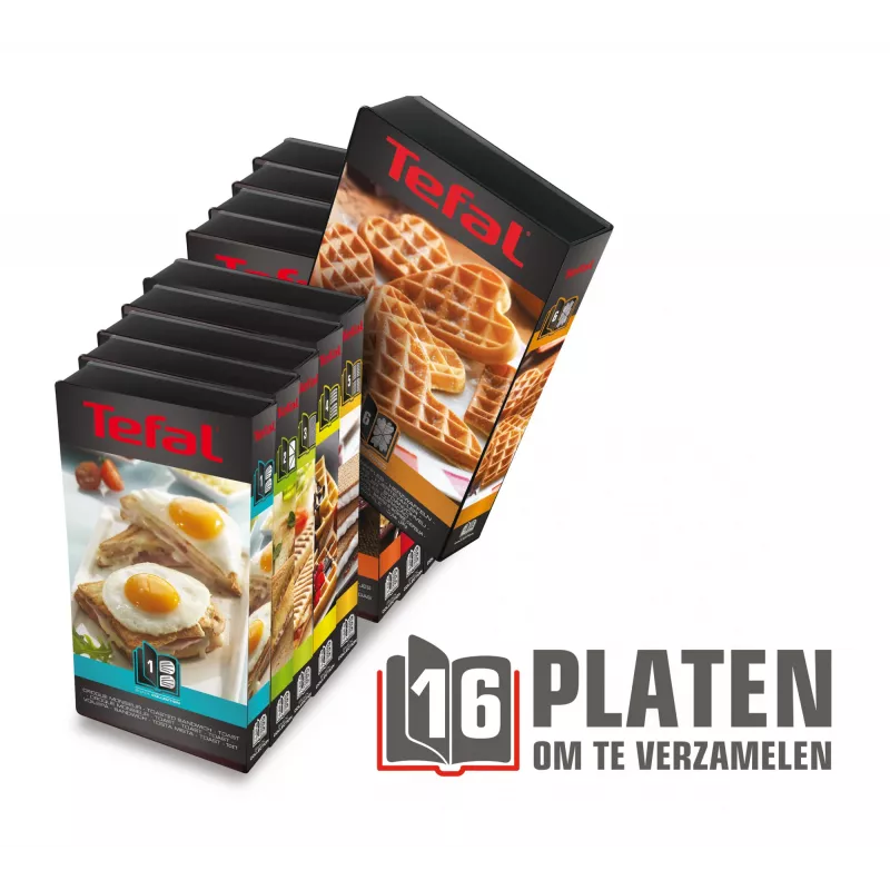 Tefal Snack Collection SW853D Tostiera e piastra per waffle