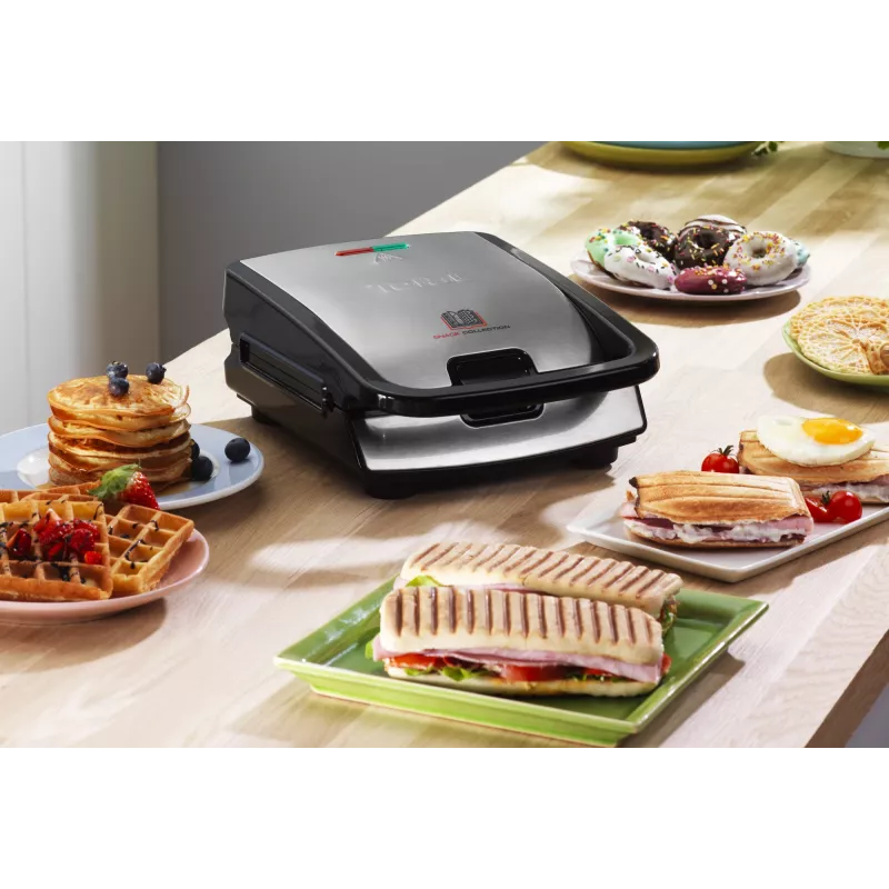 Tefal Snack Collection SW853D Tostiera e piastra per waffle