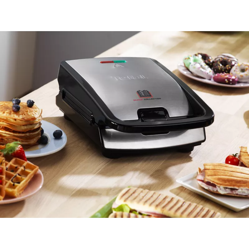 Tefal Snack Collection SW853D Tostiera e piastra per waffle