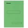 Esselte 721040 Cartellina in cartoncino, A4, verde, 2 lembi, 160 g/m2