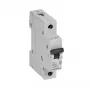 Interruttore automatico Legrand 419137 B20A 1P 6kA — interruttore automatico miniaturizzato B20A unipolare, potere di interruzione 6 kA