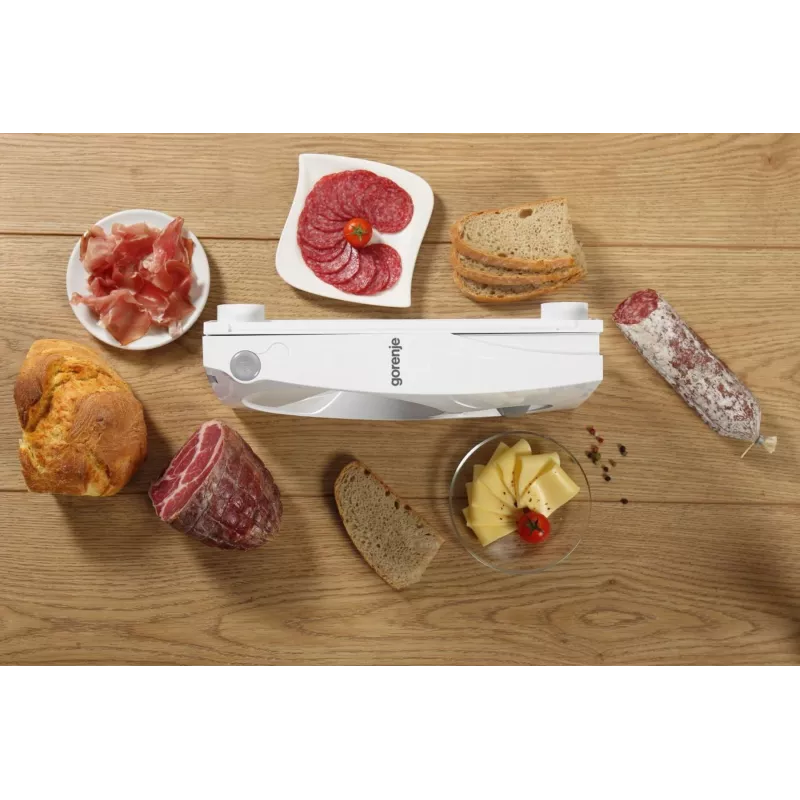 Gorenje R401W Affettatrice elettrica 110 W bianco plastica