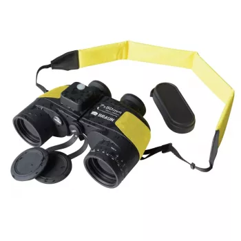 Braun Marine Binoculars Binocolo BaK-4 Porro nero, giallo