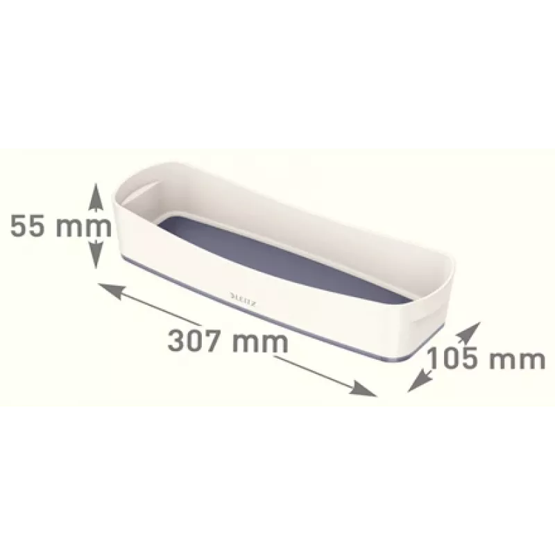 Esselte 5258-10-01 Vassoio portadocumenti rettangolare acrilonitrile-butadiene-stirene (ABS) grigio, bianco