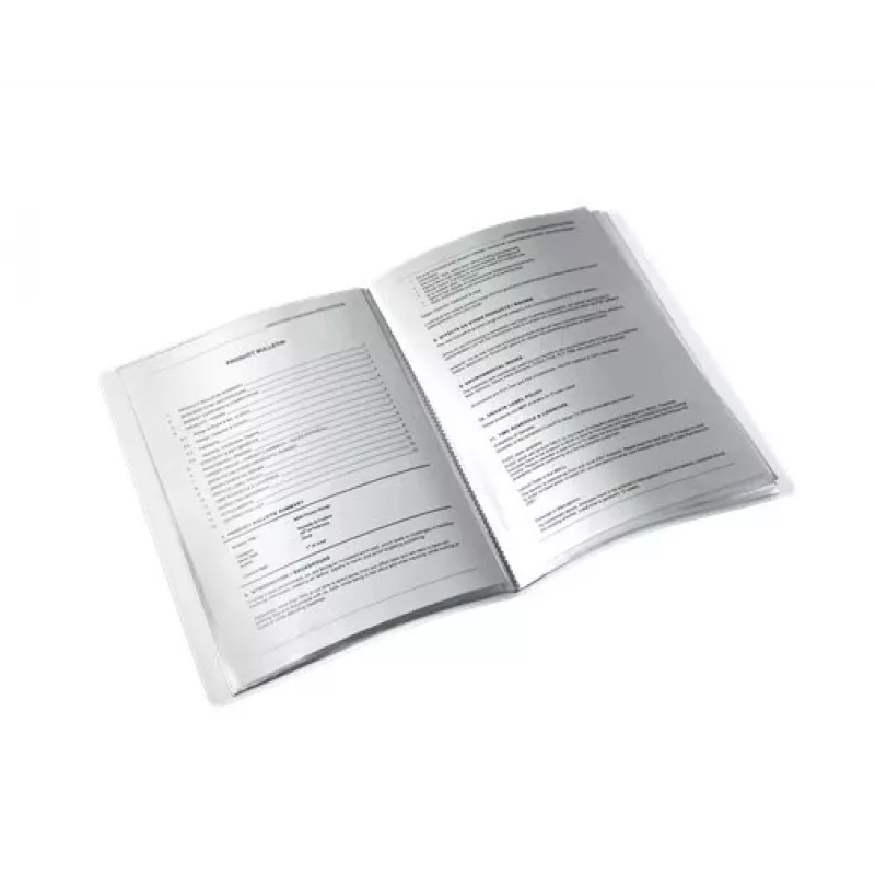 Leitz Display book WOW PP 20 tasche, verde, polivinilcloruro (PVC), 20 tasche, verticale, A4, 231 mm