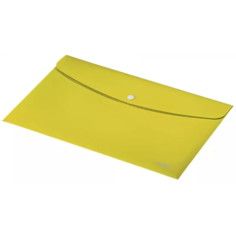 Leitz Cartella portadocumenti Recycle, cartella con buste, A4, polipropilene (PP), giallo, orizzontale, 60 fogli