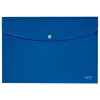 Leitz Cartella portadocumenti Recycle, cartella a busta, A4, polipropilene (PP), blu, orizzontale, 60 fogli