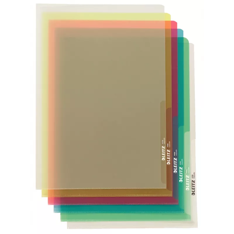 Leitz 41050000 Cartella PVC trasparente A5