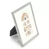 Portafoto singolo Hama 00057847 alluminio nero grigio 130 mm x 180 mm