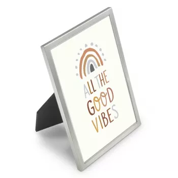 Portafoto singolo Hama 00057847 alluminio nero grigio 130 mm x 180 mm