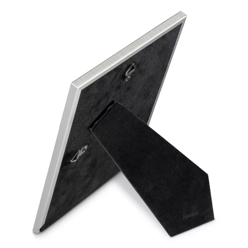 Portafoto singolo Hama 00057847 alluminio nero grigio 130 mm x 180 mm