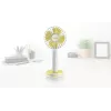 Ventilatore a mano Unold Breezy 86610, bianco/giallo