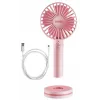 Ventilatore a mano Unold Breezy 86614, rosa