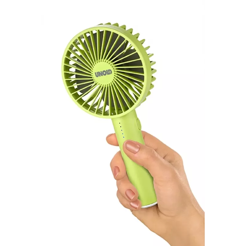 Ventilatore a mano Unold Breezy II verde 10 cm