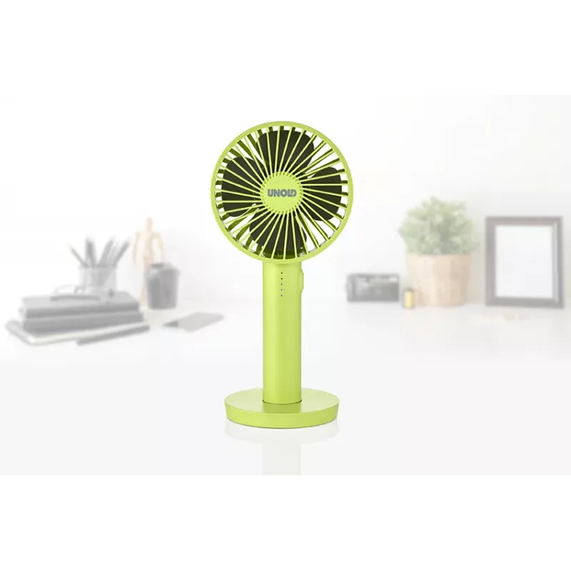 Ventilatore a mano Unold Breezy II verde 10 cm