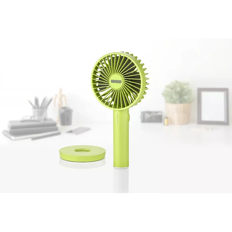 Ventilatore a mano Unold Breezy II verde 10 cm
