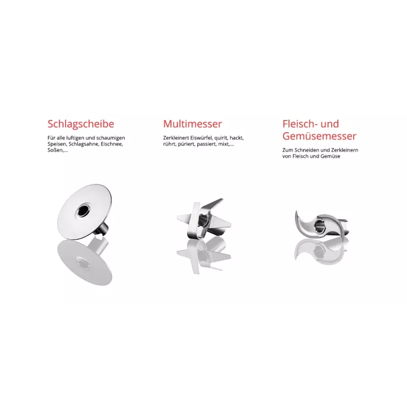 Frullatore a immersione ESGE Design Edition Color-Art 91001 200 W multicolore