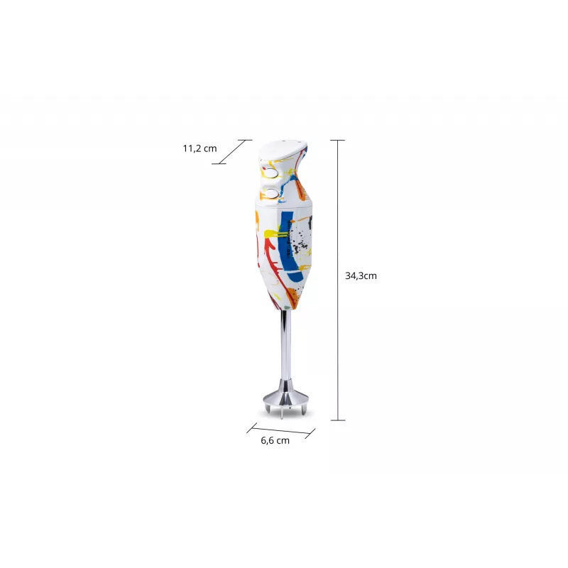 Frullatore a immersione ESGE Design Edition Color-Art 91001 200 W multicolore
