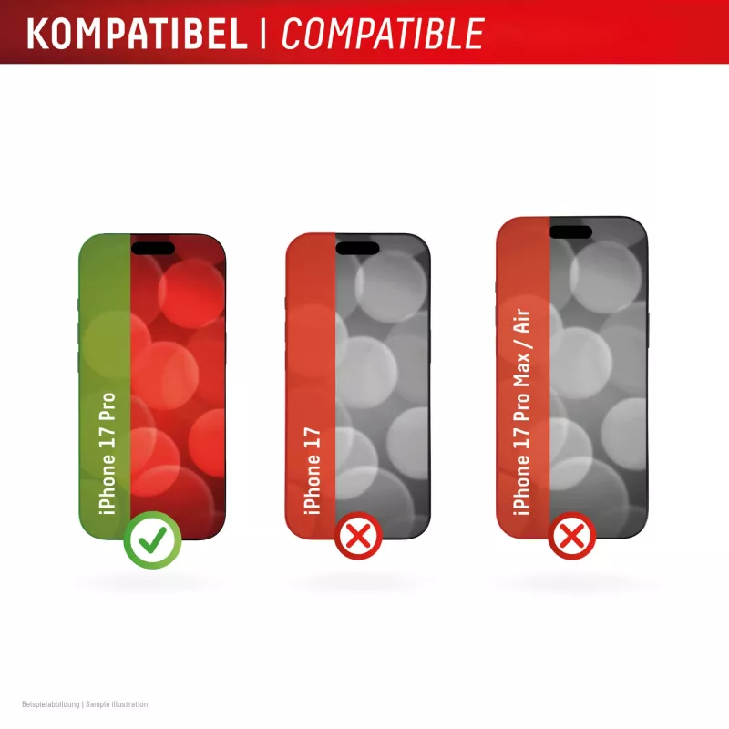 Protezione display privacy Displex (10H) per Apple iPhone 17 Pro, filtro privacy