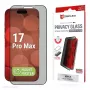 Vetro protettivo per display privacy in vetro temperato e.v.i. Displex (10H) per Apple iPhone 17 Pro Max, filtro privacy