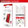 Protezione schermo e custodia e.v.i. Displex per Apple iPhone 17, vetro temperato, trasparente, applicazione a secco, antigraffio