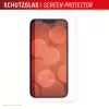 Pellicola proteggi schermo e custodia e.v.i. Displex per Apple iPhone 16e/17e, vetro temperato, trasparente, antigraffio