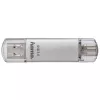 Hama C-Laeta chiavetta USB 64 GB USB Type-A / USB Type-C 3.2 Gen 1 (3.1 Gen 1) argento