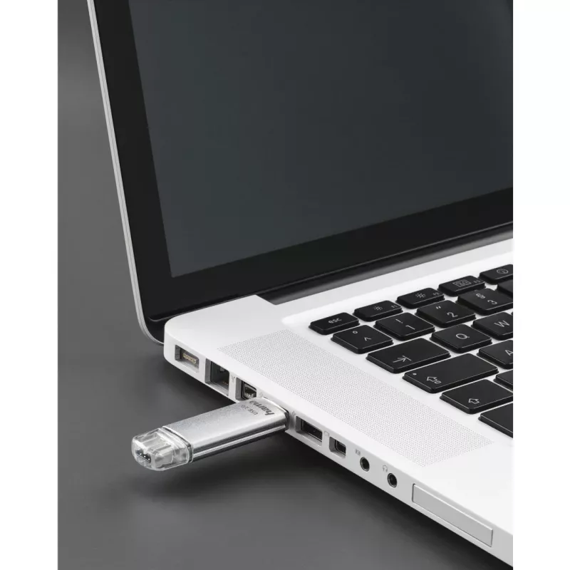 Hama C-Laeta chiavetta USB 64 GB USB Type-A / USB Type-C 3.2 Gen 1 (3.1 Gen 1) argento