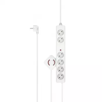 Hama 00223141 ciabatta smart 6 prese AC 3 m