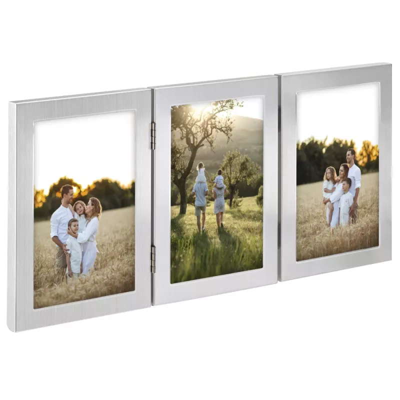 Hama 00193117 cornice portafoto multipla argento