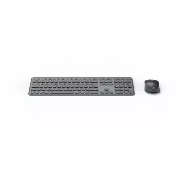 Hama WKM-550 tastiera mouse inclusi home/office RF wireless + Bluetooth QWERTZ tedesco nero