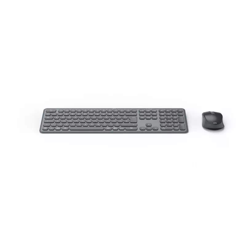 Hama WKM-550 tastiera mouse inclusi home/office RF wireless + Bluetooth QWERTZ tedesco nero
