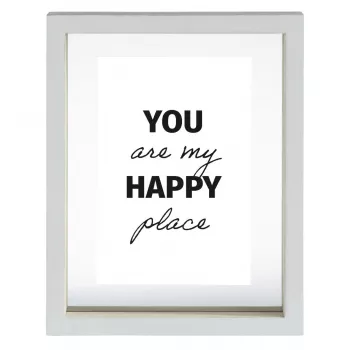 Hama Happy cornice singola bianco