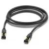 Hama 00202002 cavo di rete nero 3 m Cat8 S/FTP (S-STP)