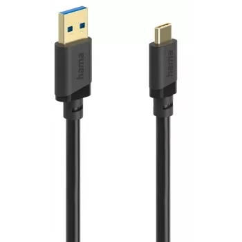 Hama 00202006 cavo USB USB 3.2 Gen 1 (3.1 Gen 1) 1,5 m USB A USB C 5 Gbit/s nero