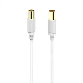 Hama 00202026 cavo coassiale 10 m bianco