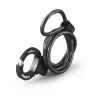 Hama 00178159 Lucchetto per bici nero 1200 mm cavo di sicurezza