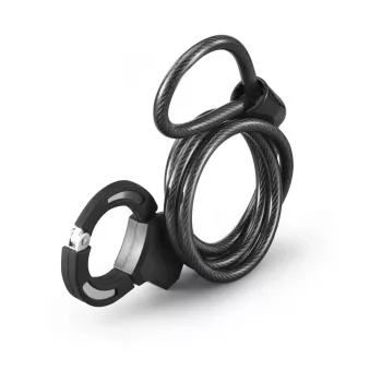 Hama 00178159 Lucchetto per bici nero 1200 mm cavo di sicurezza