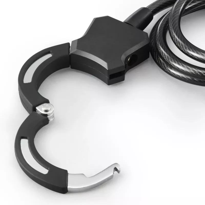 Hama 00178159 Lucchetto per bici nero 1200 mm cavo di sicurezza