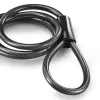 Hama 00178159 Lucchetto per bici nero 1200 mm cavo di sicurezza