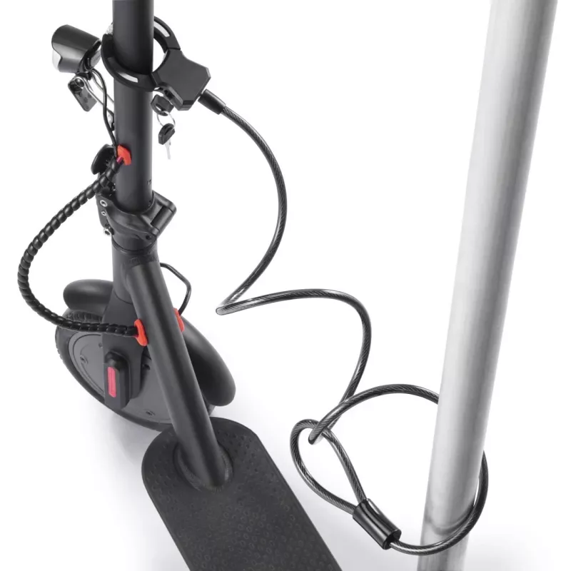 Hama 00178159 Lucchetto per bici nero 1200 mm cavo di sicurezza