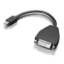 Lenovo 0B47090 Adattatore cavo video 0,2 m Mini-DisplayPort SL-DVI nero