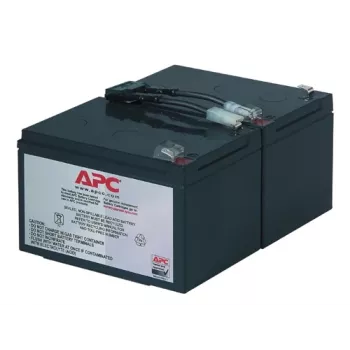 APC Cartuccia batteria di ricambio RBC6 (OEM), piombo-acido (VRLA), nero, 7,68 kg, 195,6 x 152,4 x 94 mm, 0 - 40 °C, 0 - 95 %