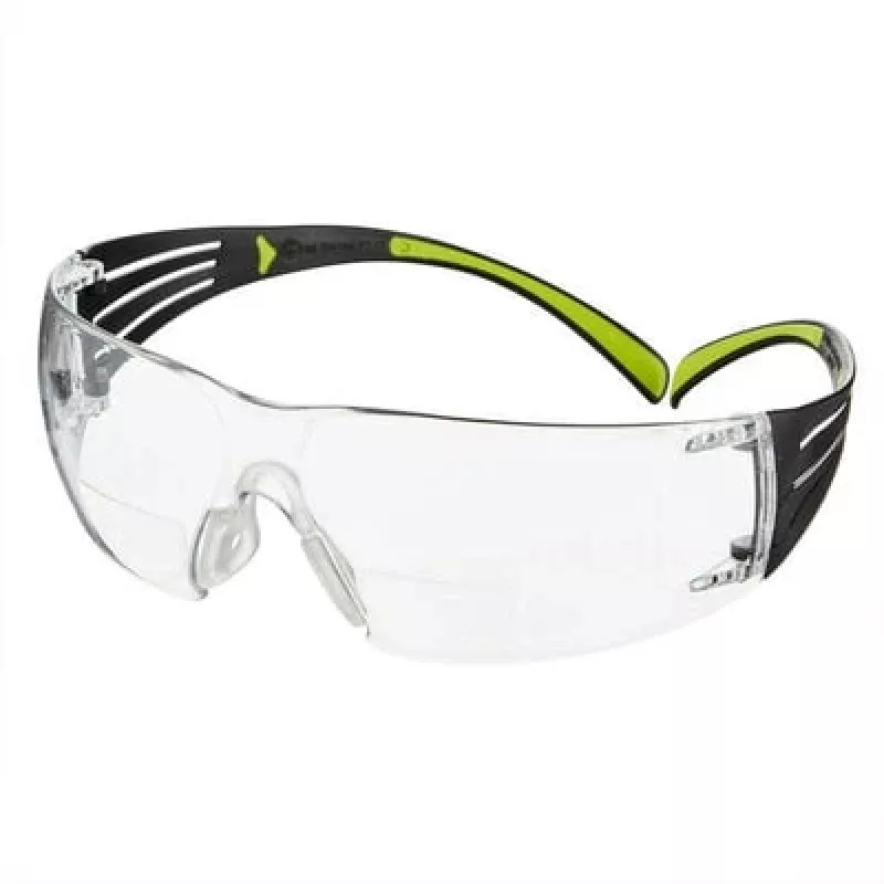 3M SF425C1 Occhiali di sicurezza plastica nero, verde