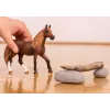 Schleich Horse Club Giumenta Peruvian Paso marrone bianco 13953S