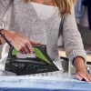 Rowenta DW6330 Eco Intelligence Ferro da stiro Dry & Steam suola Microsteam 400 HD 2500 W nero, verde