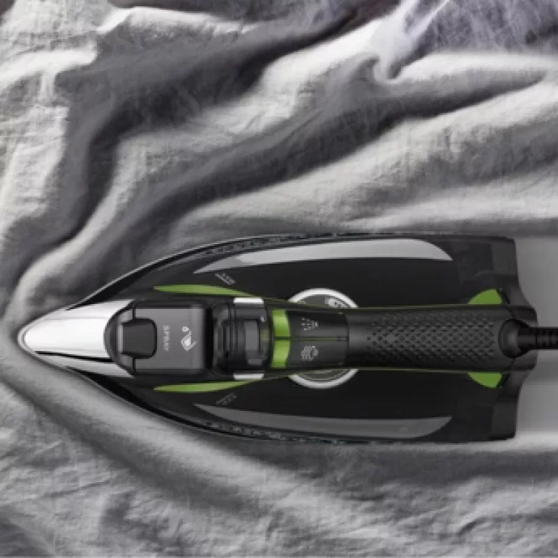 Rowenta DW6330 Eco Intelligence Ferro da stiro Dry & Steam suola Microsteam 400 HD 2500 W nero, verde