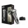 Braun Series 9 9325s Rasoio elettrico dell'ultima generazione, base di ricarica, custodia in tessuto, grafite