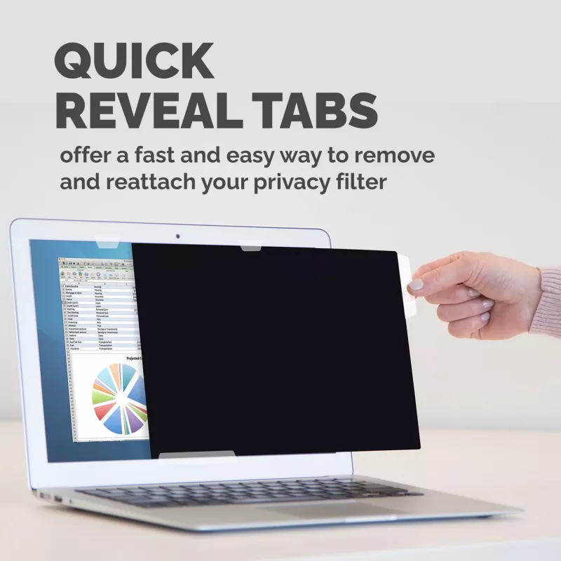 Fellowes 100142717 Filtro privacy 35,6 cm (14